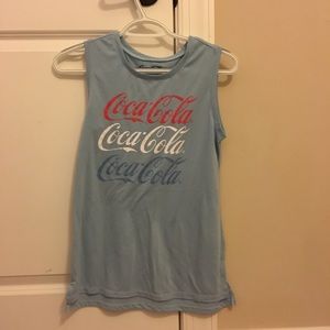 coca cola muscle graphic tee